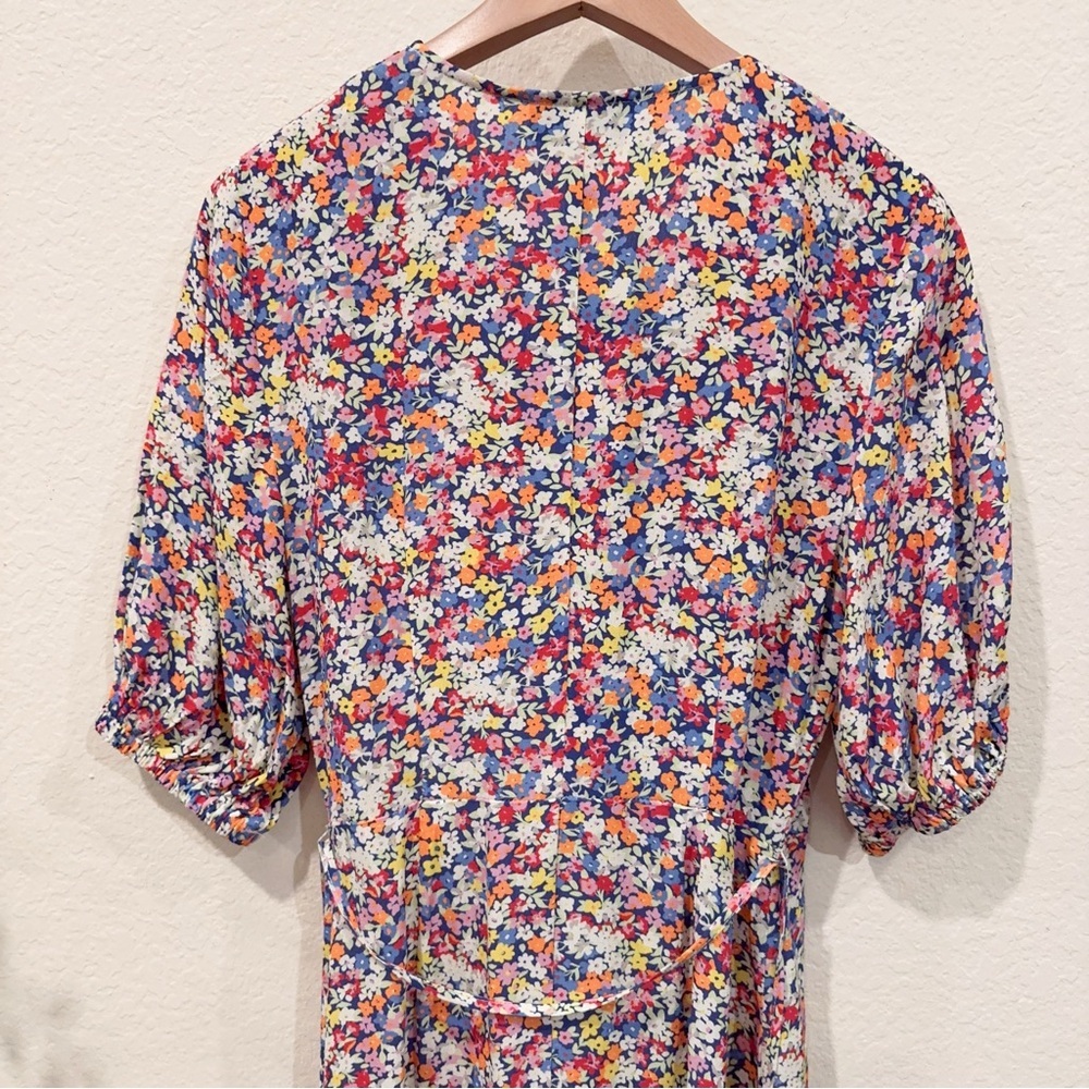 Wild Floral Button Front Midi Dress Fearless | The Fifth Label - Picture 9 of 11